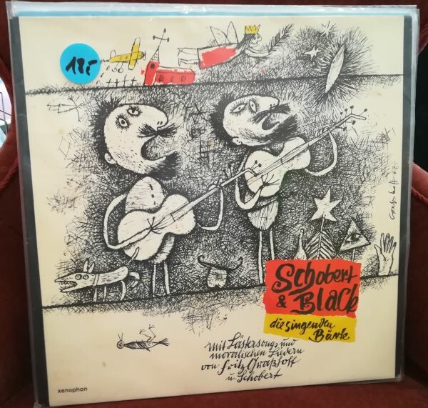 Cover SCHOBERT & BLACK, die singenden bärte (USED)