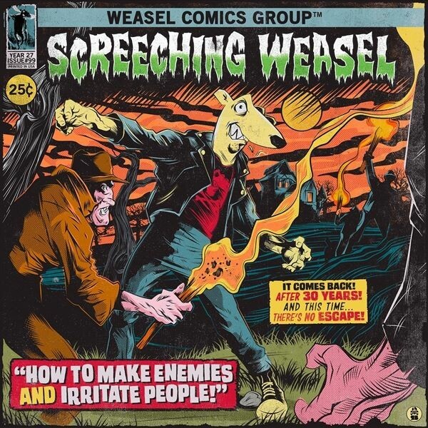 SCREECHING WEASEL – how to make enemies ... (yellow vinyl) (LP Vinyl)