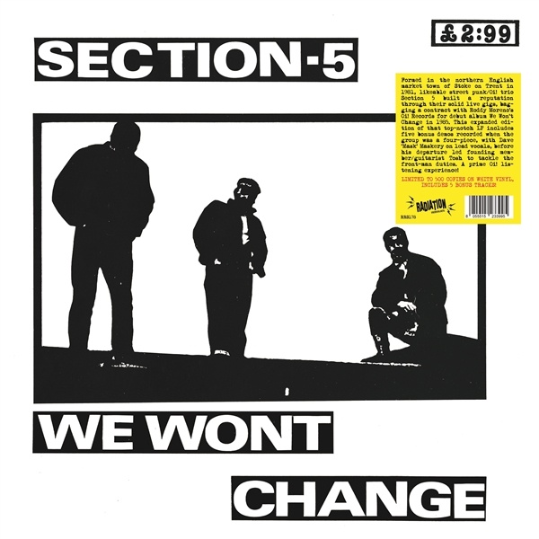 Cover SECTION 5, we won´t change