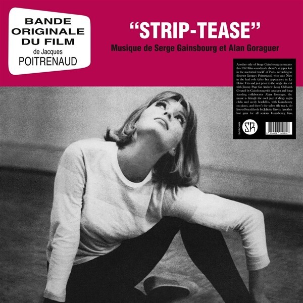 Cover SERGE GAINSBOURG & ALAIN GORAGUER, strip tease - o.s.t.