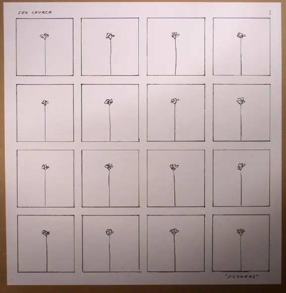 SEX CHURCH – flowers (LP Vinyl)