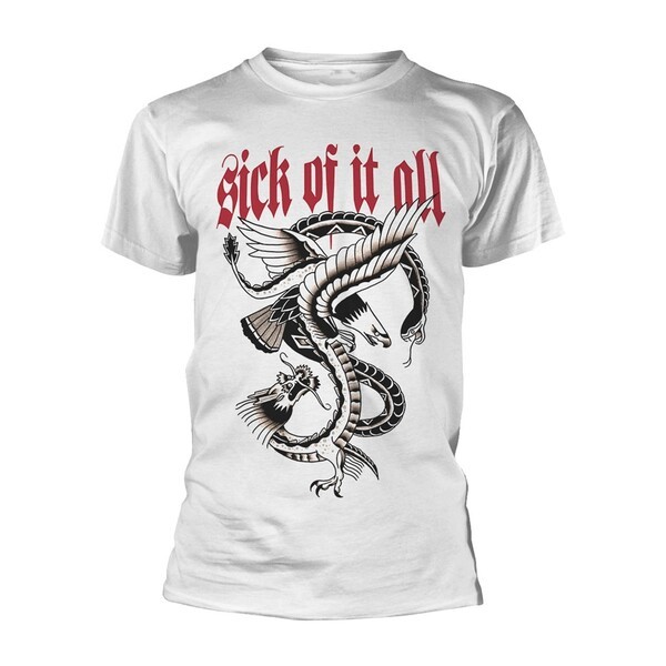 SICK OF IT ALL – eagle (boy) white (Textil)