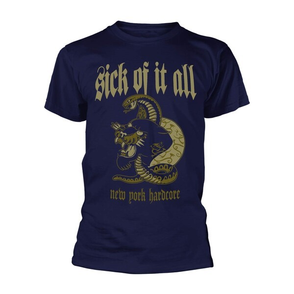 Cover SICK OF IT ALL, panther (boy) navy