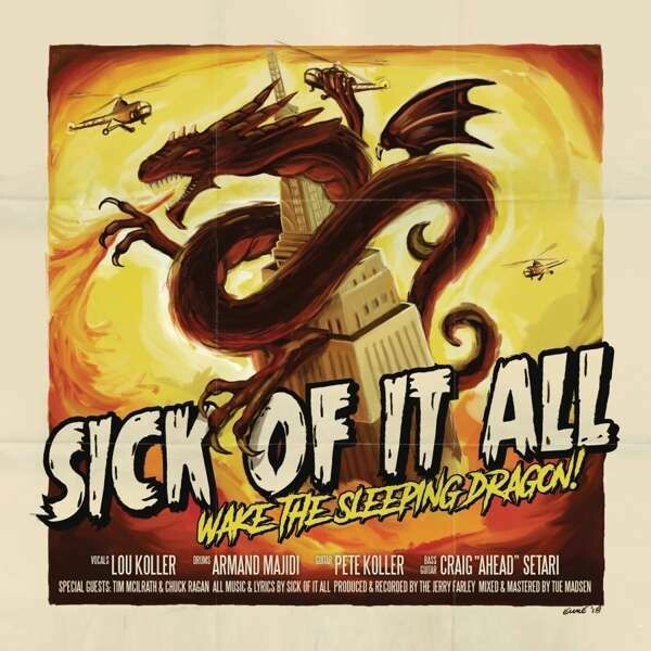 SICK OF IT ALL, wake the sleeping dragon! cover