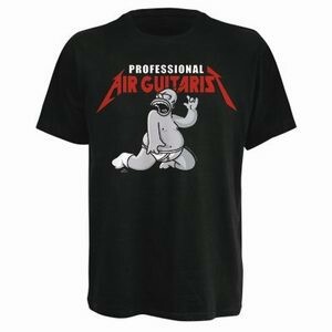 SIMPSONS, air guitarist_shirt_black SIMPSONS, air guitarist_shirt_black cover