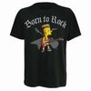 SIMPSONS – born to rock_shirt_black (Textil)