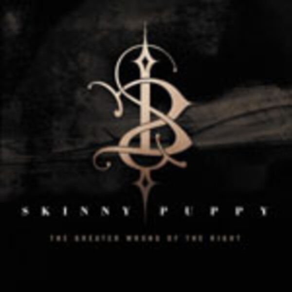 SKINNY PUPPY, greater wrong of the right cover