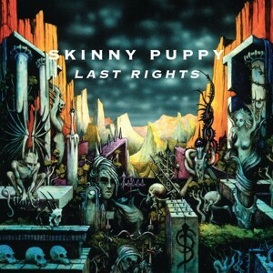 SKINNY PUPPY, last rights cover