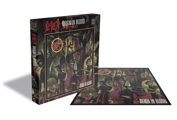 Cover SLAYER, reign in blood (500 piece jigsaw puzzle)
