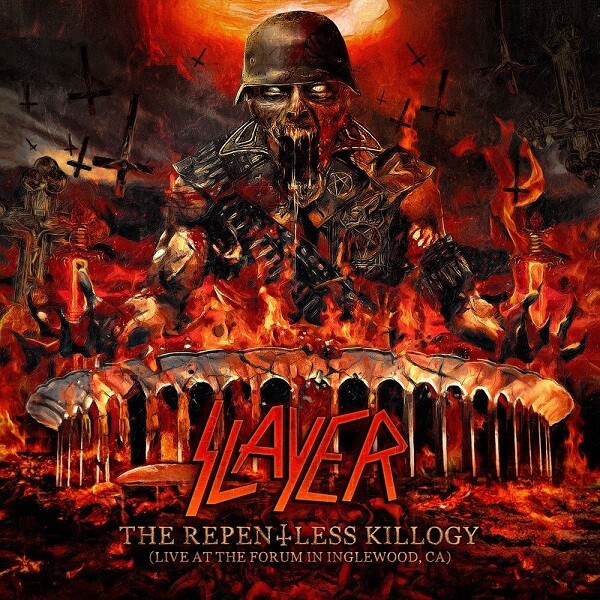 Cover SLAYER, the repentless killogy live