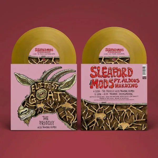 SLEAFORD MODS VS THE PRODIGY – elitest g.o.a.t. - the prodigy acid thunder remix (7" Vinyl)