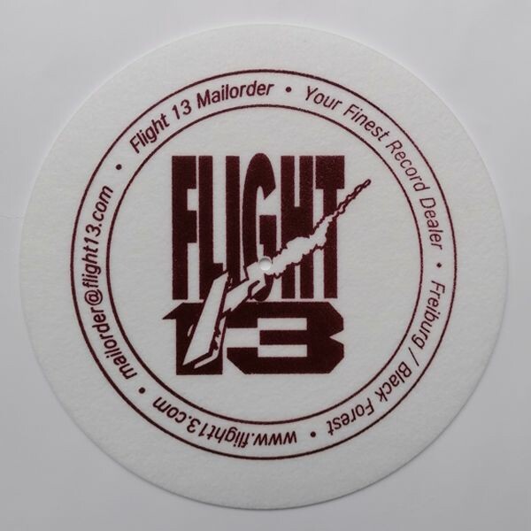 SLIPMAT FLIGHT 13 – logo_bloodred on white (Zubehör)