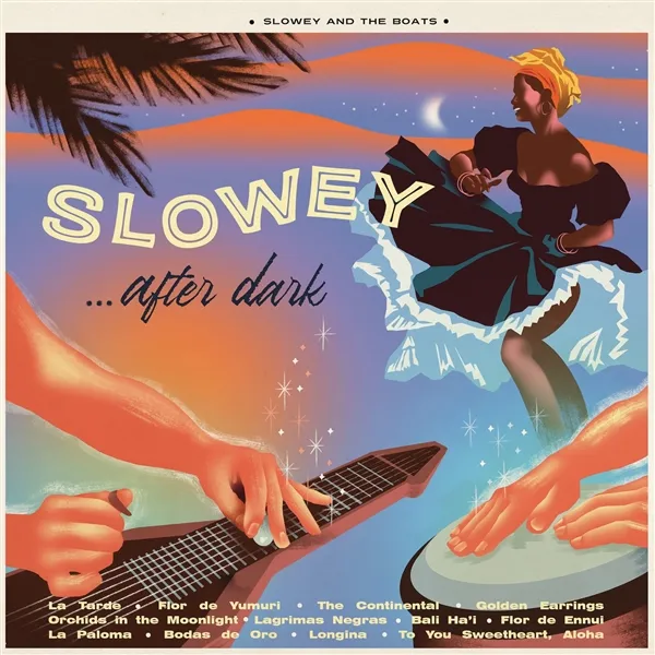 SLOWEY AND THE BOATS – slowey...after dark (clear saltwater) (LP Vinyl)