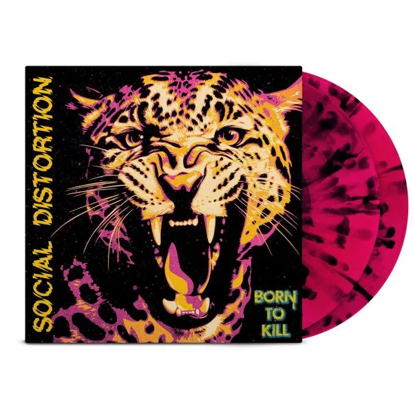 SOCIAL DISTORTION – born to kill -flight 13-exkl. leopard spot pink lp (LP Vinyl)