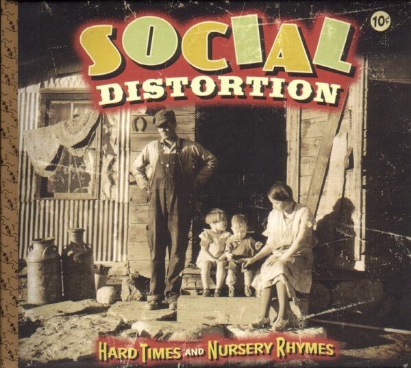 SOCIAL DISTORTION – hard times and nursery rhymes (incl. poster) (LP Vinyl)