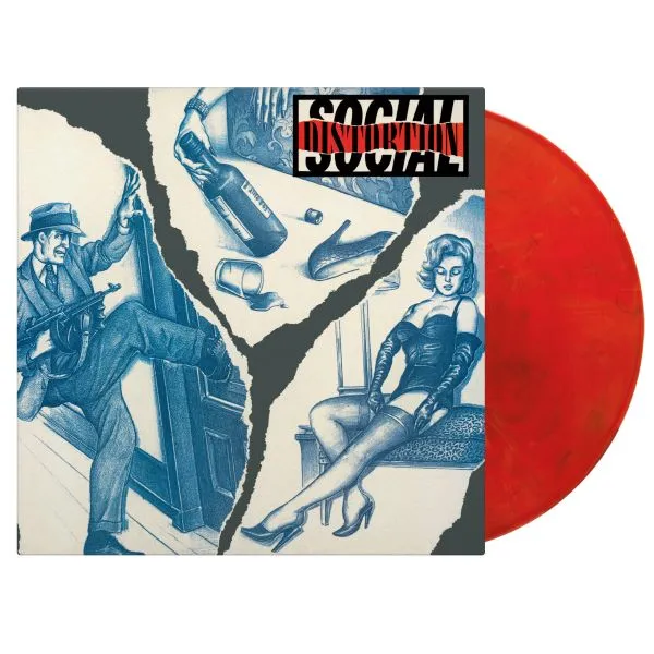 SOCIAL DISTORTION – s/t (red vinyl) (LP Vinyl)