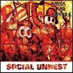 Cover SOCIAL UNREST, songs for sinners
