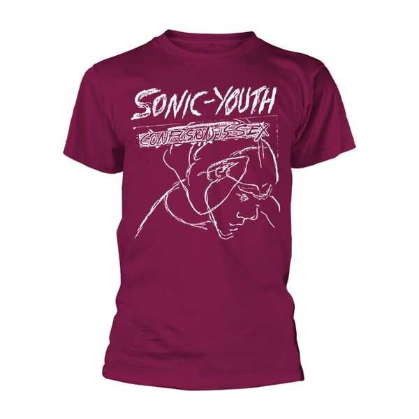 SONIC YOUTH – confusion is sex (boy) burgundy (Textil)