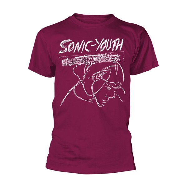 SONIC YOUTH – confusion is sex (boy) burgundy (Textil)