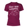 SONIC YOUTH – confusion is sex (boy) burgundy (Textil)