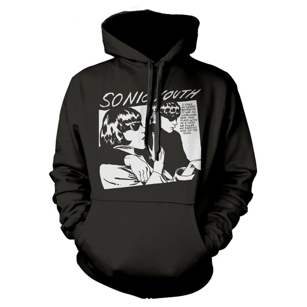 SONIC YOUTH – goo hoodie (boy) black (Textil)