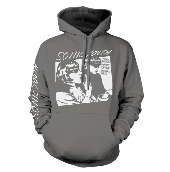 Cover SONIC YOUTH, goo hoodie (boy) grey