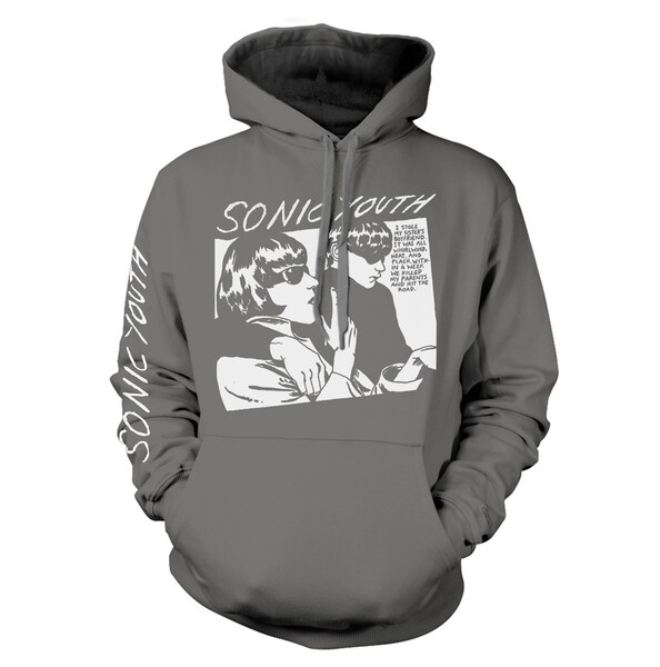 SONIC YOUTH – goo hoodie (boy) grey (Textil)