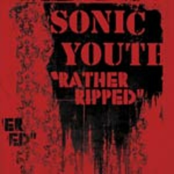 SONIC YOUTH, rather ripped cover