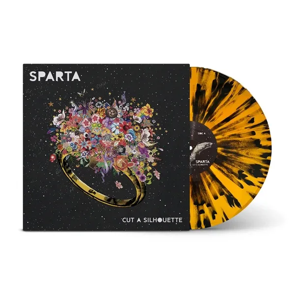 SPARTA – cut a silhouette (yellow starburst splatter-lp) (LP Vinyl)