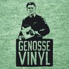 STEFAN CLAUDIUS – genosse vinyl (boy), mid heather green (Textil)