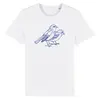 STEFANIE SCHRANK – birdfriends (boy), white (Textil)