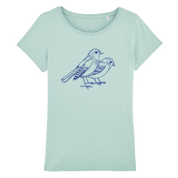 STEFANIE SCHRANK, birdfriends (girl), caribean blue cover