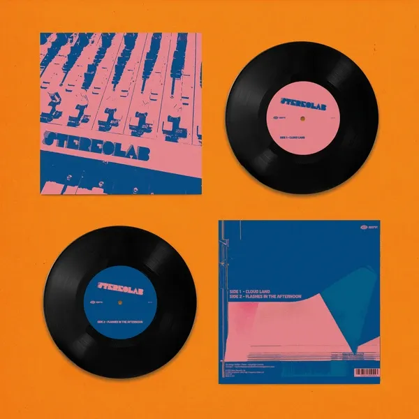 STEREOLAB – cloud land/flashes in the afternoon (7" Vinyl)