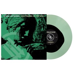Cover STRIKE ANYWHERE, nightmares of the west (blk in coke brottle green)