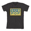SUB POP – logo (unisex), black (Textil)
