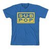 SUB POP – logo (unisex), bright blue (Textil)