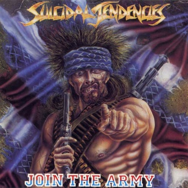 SUICIDAL TENDENCIES, join the army cover