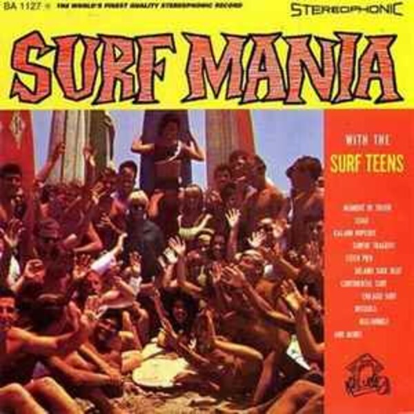 SURF TEENS, surf mania cover