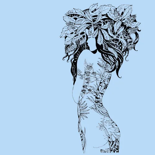TATIANA DAVIDOVA – nympha (boy), light blue (Textil)