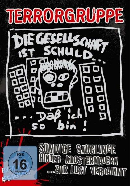 Cover TERRORGRUPPE, sündige säuglinge hinter klostermauern