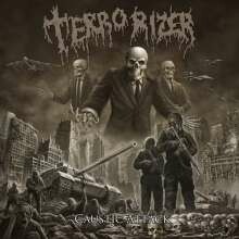 Cover TERRORIZER, caustic attack