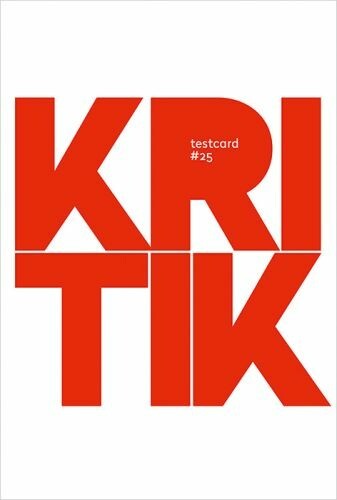 TESTCARD – # 25 (kritik) (Papier)