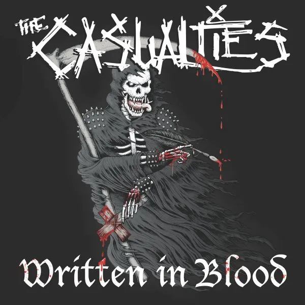 THE CASUALTIES – written in blood (LP Vinyl)