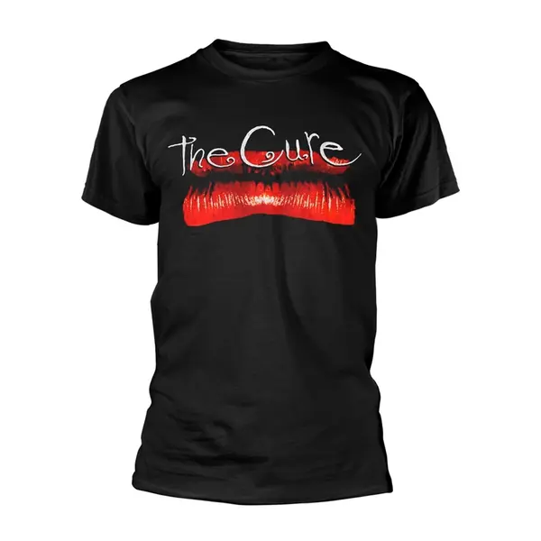 THE CURE – kiss me (boy), black (Textil)