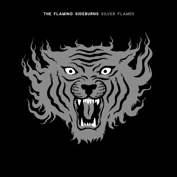 THE FLAMING SIDEBURNS – silver flames (CD, LP Vinyl)