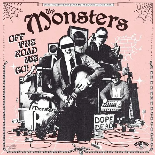 THE MONSTERS – off the road we go! (CD, Kassette, LP Vinyl)