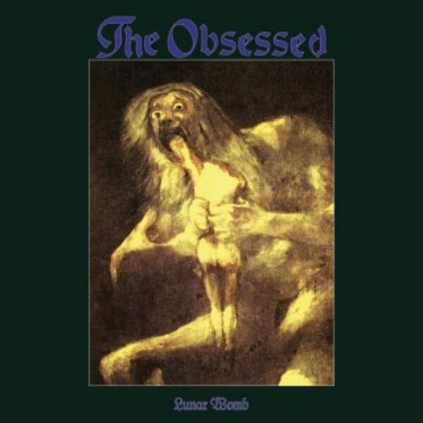 Cover THE OBSESSED, lunar womb