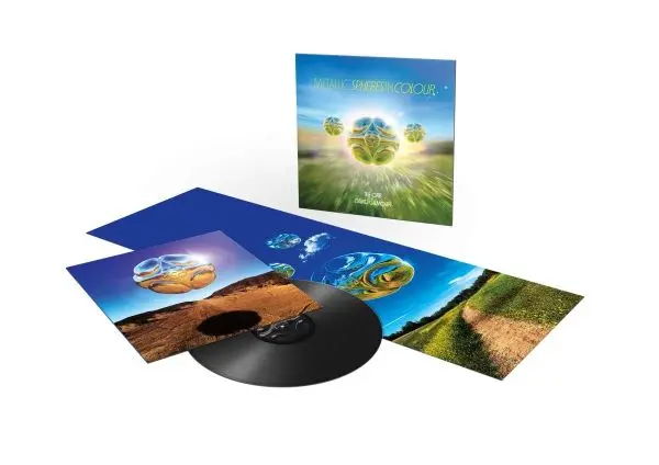 THE ORB AND DAVID GILMOUR – metallic spheres in colour (CD, LP Vinyl)