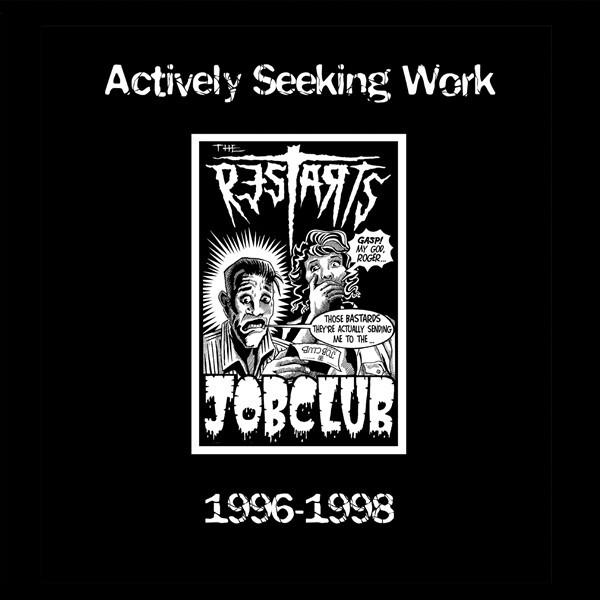 THE RESTARTS, actively seeking work 1996-1998 cover