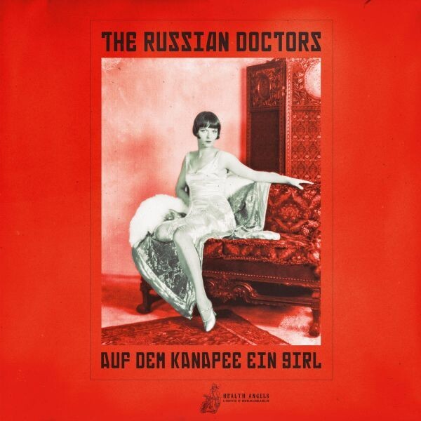 Cover THE RUSSIAN DOCTORS, auf dem kanapee ein girl